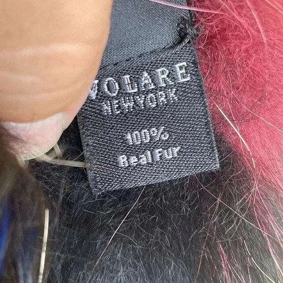 Volare new york real fur scarf - Picture 7 of 9